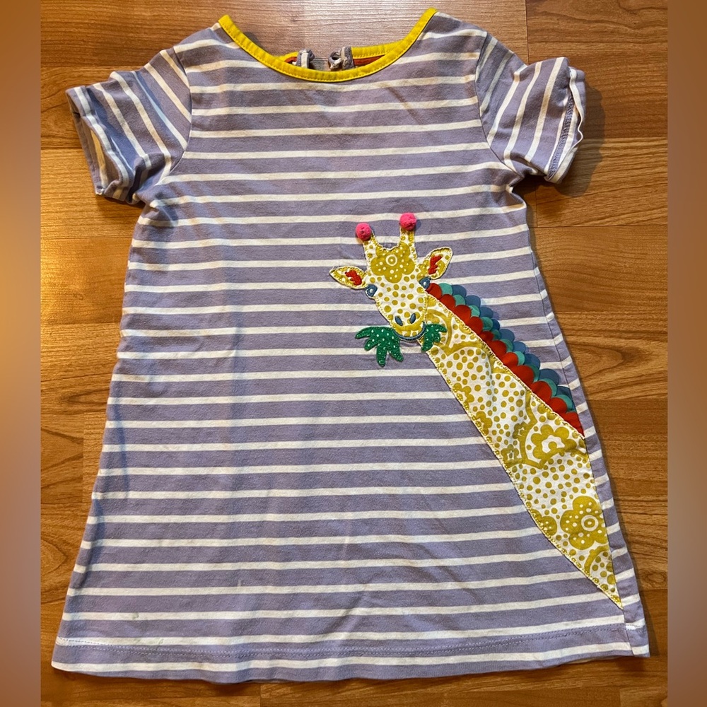 Light purple giraffe dress